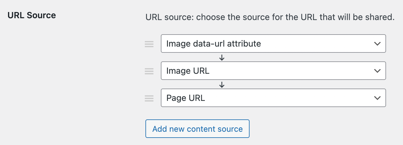 URL source option